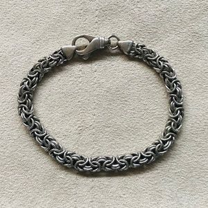 Italy Byzantine Silver Bracelet